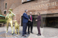 Rachel Reeves UK Chancellor of the Exchequer visits Glenkinchie Distillery