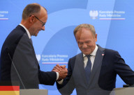 Meeting With Chancellor Friedrich Merz In Warsaw