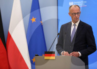 Meeting With Chancellor Friedrich Merz In Warsaw