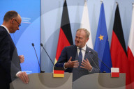 Meeting With Chancellor Friedrich Merz In Warsaw