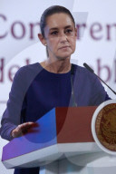 Mexico’s President Claudia Sheinbaum Holds Briefing