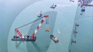 Xiamen-Jinmen Bridge Construction