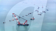 Xiamen-Jinmen Bridge Construction