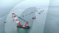 Xiamen-Jinmen Bridge Construction