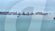 Xiamen-Jinmen Bridge Construction