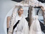 'You might find it scary': artist Huma Bhabha squares up to Giacometti with wellies, skulls and teeth