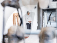 'You might find it scary': artist Huma Bhabha squares up to Giacometti with wellies, skulls and teeth