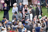 Buckingham Palace Garden Party in London, UK.