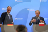 Meeting With Chancellor Friedrich Merz In Warsaw