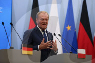 Meeting With Chancellor Friedrich Merz In Warsaw