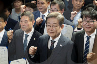Lee Jae-myung Outlines Economic Vision At Policy Agreement Event