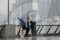 Storm Weather In Shanghai
