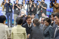 Lee Jae-myung Outlines Economic Vision At Policy Agreement Event
