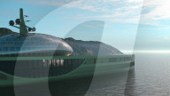 Superyacht inspired by water droplet