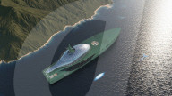 Superyacht inspired by water droplet