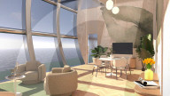 Superyacht inspired by water droplet