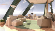 Superyacht inspired by water droplet