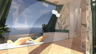 Superyacht inspired by water droplet