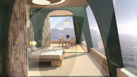 Superyacht inspired by water droplet