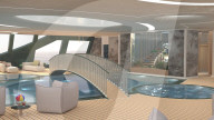 Superyacht inspired by water droplet