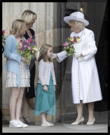 UK Royals at a Service of Thanksgiving to mark VE Day 80