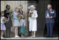 UK Royals at a Service of Thanksgiving to mark VE Day 80