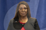 NY Attorney General Letitia James Press Conference In New York