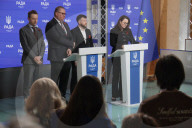 Briefings run at press center of Verkhovna Rada