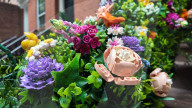 Festive Flowers Made Of Legos