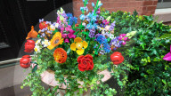 Festive Flowers Made Of Legos