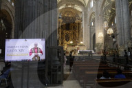 In The Metropolitan Cathedral, Prayers Are Being Held For The New Pope Leo XIV