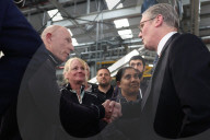 Prime Minister Keir Starmer visits Jaguar Land Rover