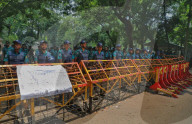 NCP Protest In Front Of Dr. Yunus's Residence Demanding Ban On Awami League