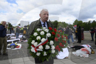 Ukrainian Activists Rally Against Russia On Victory Day.