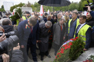 Ukrainian Activists Rally Against Russia On Victory Day.