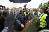 Ukrainian Activists Rally Against Russia On Victory Day.