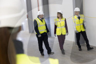 Rachel Reeves UK Chancellor of the Exchequer visits AESC