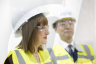 Rachel Reeves UK Chancellor of the Exchequer visits AESC