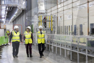 Rachel Reeves UK Chancellor of the Exchequer visits AESC