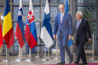German Federal Chancellor firtst visit to EU Council