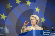 Von der Leyen and Merz press conference Brussels 2025