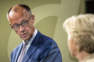 Von der Leyen and Merz press conference Brussels 2025