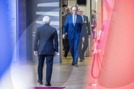 German Federal Chancellor firtst visit to EU Council