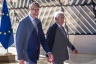 German Federal Chancellor firtst visit to EU Council