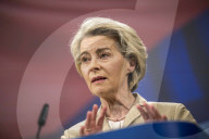Von der Leyen and Merz press conference Brussels 2025