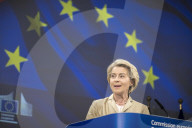 Von der Leyen and Merz press conference Brussels 2025