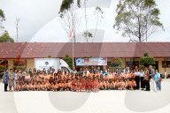 Free Nutritious Food Trial In Humbang Hasundutan Held To Support President's Program Towards Golden Indonesia 2045