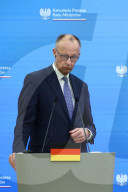 German Chancellor Friedrich Merz Meeting With Polish Prime Minister Donald Tusk