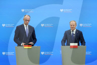 German Chancellor Friedrich Merz Meeting With Polish Prime Minister Donald Tusk