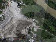 Garbage Mountain In Indonesia